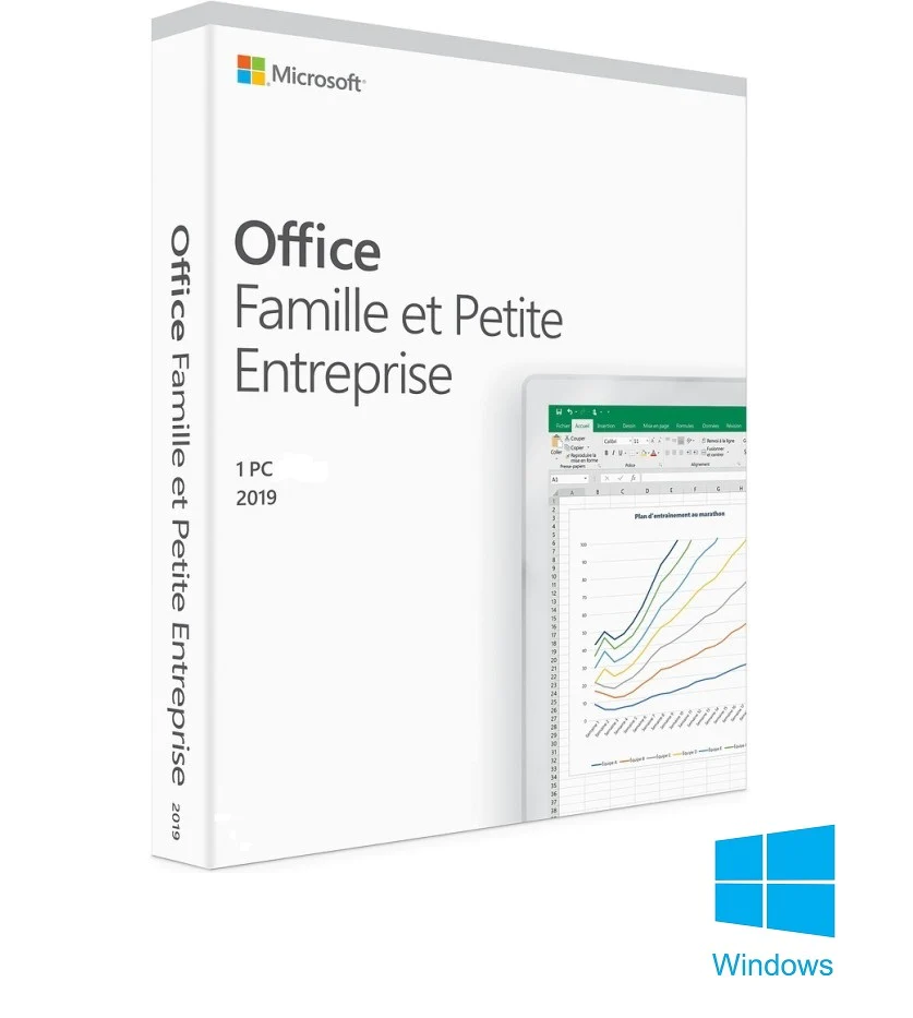 Microsoft Office 2019 Famille et Petite Entreprise pour PC