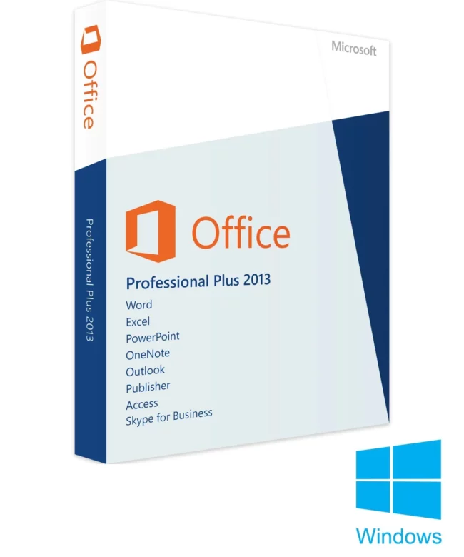 Microsoft Office Professionnel Plus 2013 pour PC