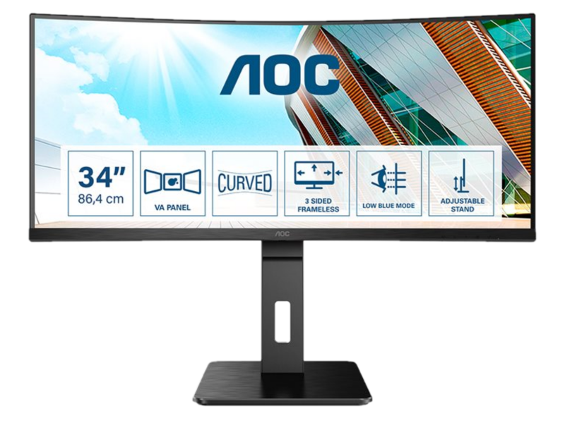 AOC Curved Monitor 34in